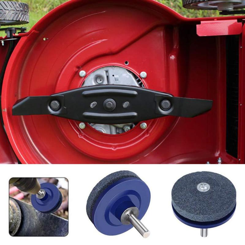 Lawn Mower Blade Sharpener Universal Grinding Rotary Drill Cuts