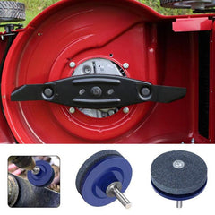 Lawn Mower Blade Sharpener Universal Grinding Rotary Drill Cuts
