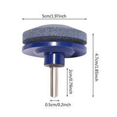 Lawn Mower Blade Sharpener Universal Grinding Rotary Drill Cuts