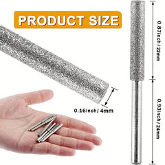 Chainsaw Grinding Head Cylindrical Corundum Sharpener Polishing