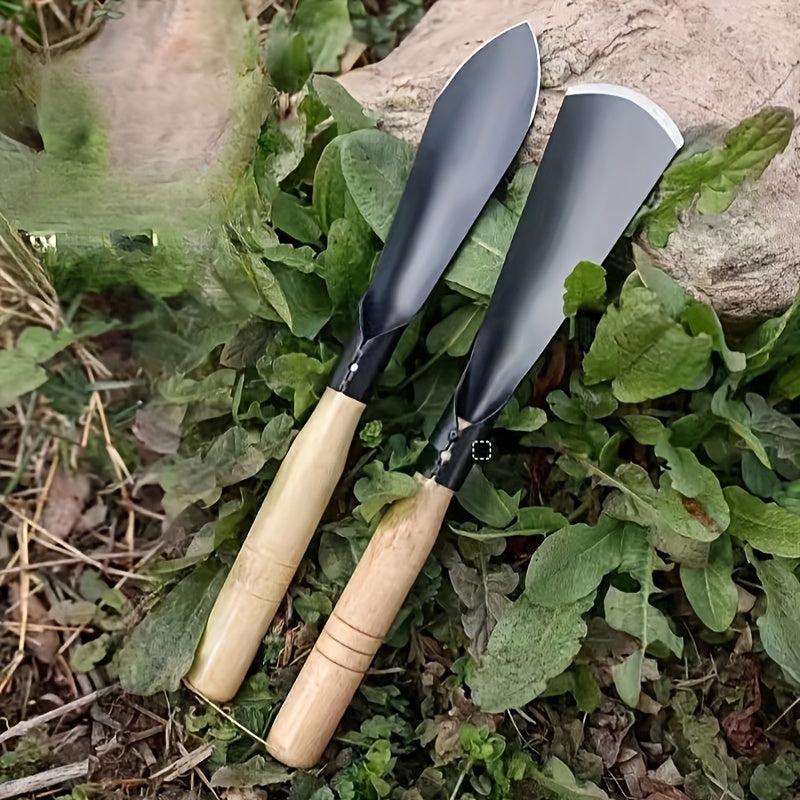 Garden Shovel Pointed Hand Shovel Garden Tool for Edging Digging Weed Removal