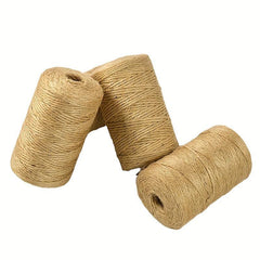 100m Linen Cords Burlap Twine Rope String DIY Craft Decoration