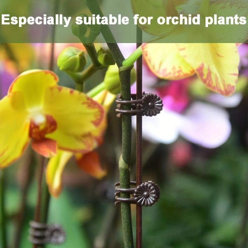 50pcs Plant Clips Orchid Support Clips Flower Vine Clips