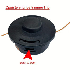 Lawn Mower Trimming Head with Straw Rope for Yard Garden