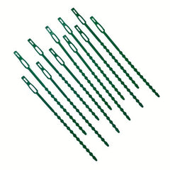 50pcs Flexible Plastic Garden Plant Twist Ties - Secure Vine Garde