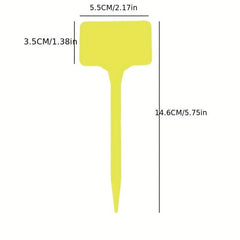 10pcs T Type Garden Plant Labels Track Your Plants Easily