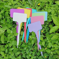 10pcs T Type Garden Plant Labels Track Your Plants Easily