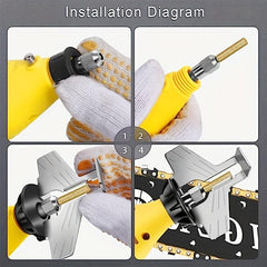 8pcs Diamond Chainsaw Sharpener Stone File High Hardness