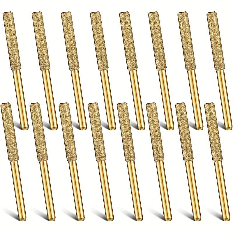 8pcs Diamond Chainsaw Sharpener Stone File High Hardness