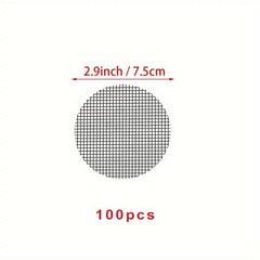 100pcs 2 9 Bonsai Pots Bottom Grid Mat Mesh Garden Drainage Mesh