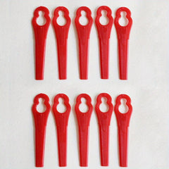 Plastic Lawn Mower Blades Replacement Cutting Blade - 100pcs