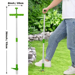 Weeding Digging Gardening Tool with Double Aluminum Tube