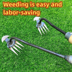 Gardening Hoe Weeding Artifact Manganese Steel Rooted Grass Loose Soil Digging