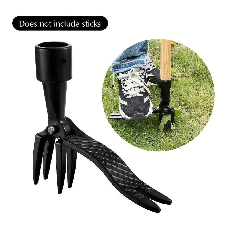 Manual Foot Stepping Lawn Mower Grass Pulling And Rooting Machine