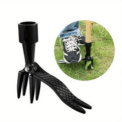Manual Foot Stepping Lawn Mower Grass Pulling And Rooting Machine