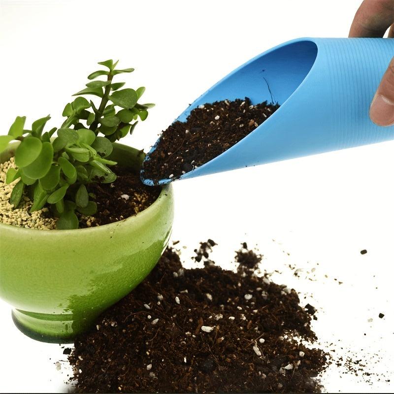 Plastic Bucket Spade Potting Cylinder Spade Soil Cup Succulent Plant Spade