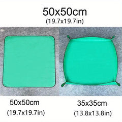 Waterproof Planting Mat PE Gardening Potting DIY Foldable Flower Plant Transplan