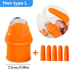 Silicone Finger Protector Set for Cutting Vegetables and More