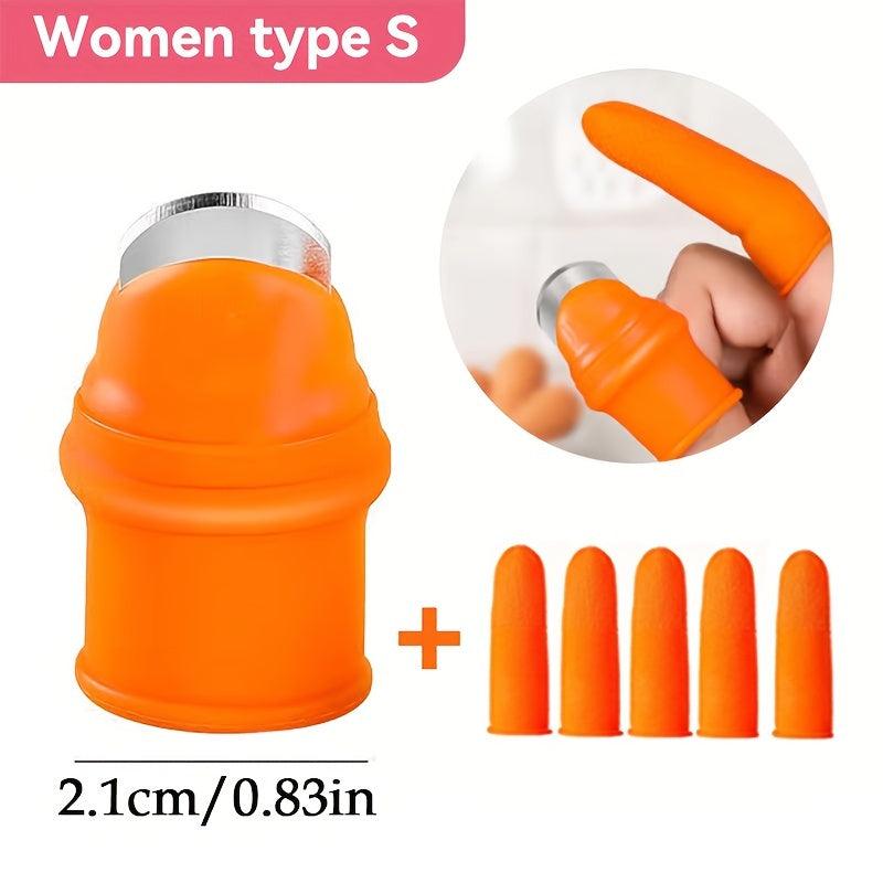 Silicone Finger Protector Set for Cutting Vegetables and More