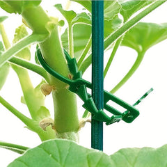 100pcs Adjustable Garden Plant Twist Ties Flexible Plastic Twist Ties Green