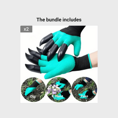 Latex Coated Gardening Gloves for Easy Planting and Weeding