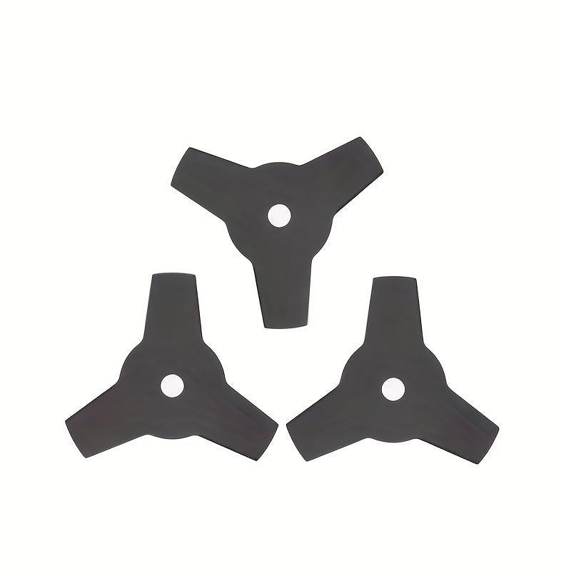 3 Tooth Manganese Steel Blade for Lawn Mowers and Brush Cutters