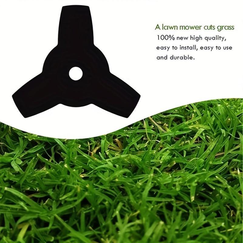 3 Tooth Manganese Steel Blade for Lawn Mowers and Brush Cutters