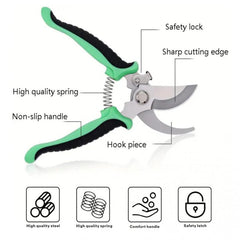 Stainless Steel Pruning Scissors Gardening Fruit Branches