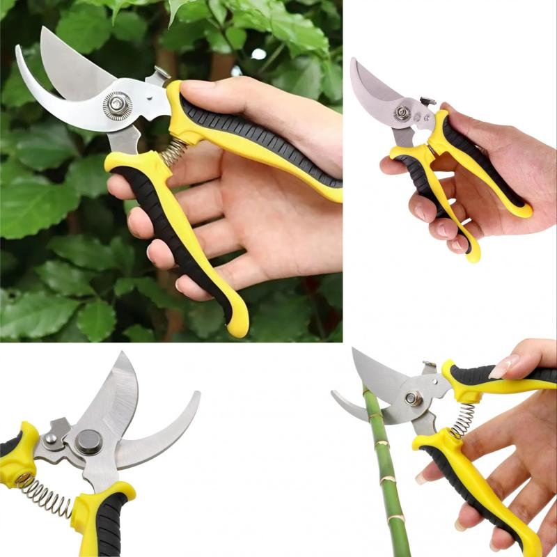 Stainless Steel Pruning Scissors Gardening Fruit Branches
