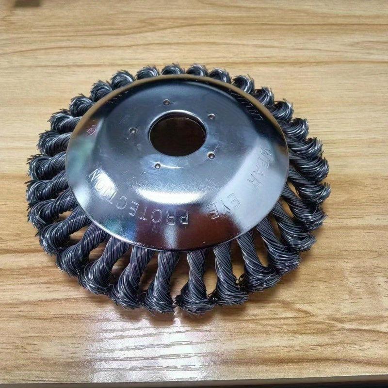 Rotary Steel Wire Weed Brush Blade - Perfect for Summer Garden Prep