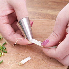 Gardening Set Finger Picking Device Vegetable Cutter Hand Guard Nail Shield
