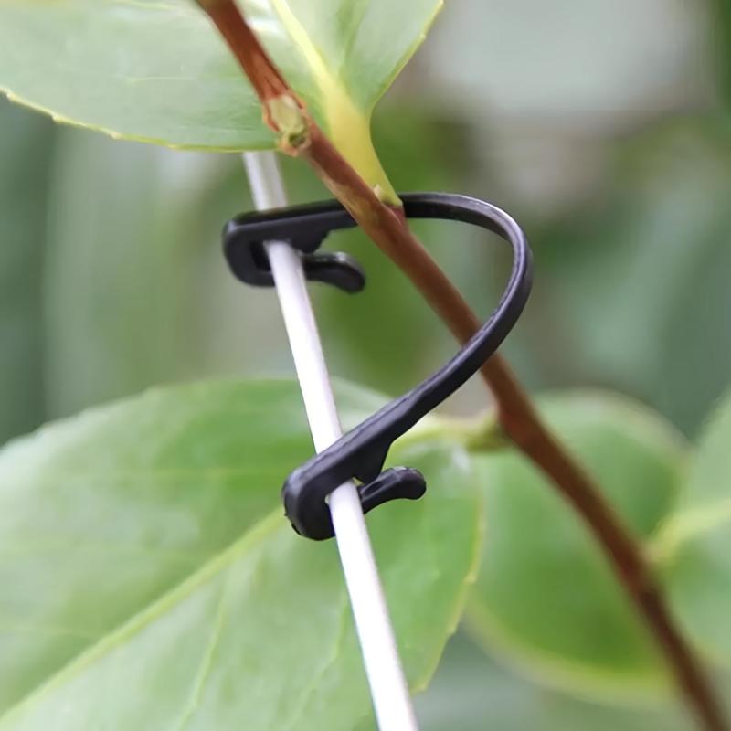 50pcs Outdoor Grape Vine Tying Wire Device Vine Fixed Binding Clip 5
