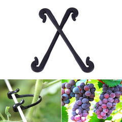 50pcs Outdoor Grape Vine Tying Wire Device Vine Fixed Binding Clip 5