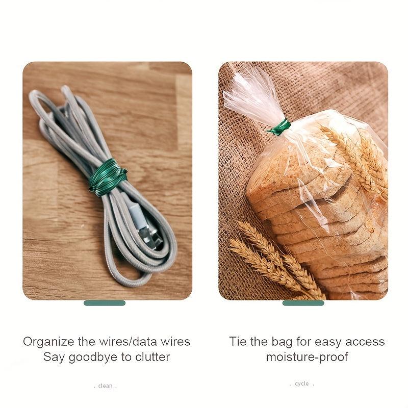Horticultural Tying Wire Plastic Coated Cable Ties Iron Wire Tying