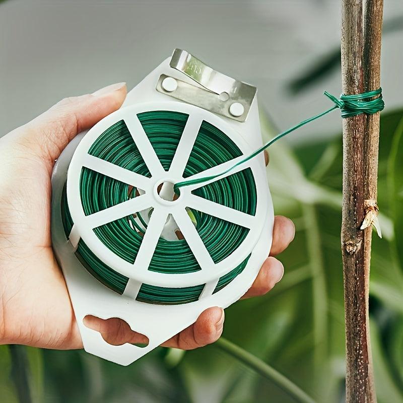 Horticultural Tying Wire Plastic Coated Cable Ties Iron Wire Tying