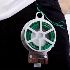 Horticultural Tying Wire Plastic Coated Cable Ties Iron Wire Tying