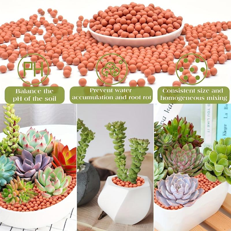 200g Garden Ceramsite Clay Pebbles for Plants - Perfect Drainage Solution