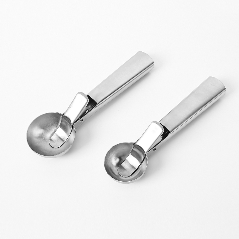 Stainless Steel Ice Cream Ball Spoon - Perfect Scoop for Watermelon & Ice Cream