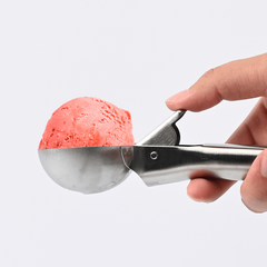 Stainless Steel Ice Cream Ball Spoon - Perfect Scoop for Watermelon & Ice Cream