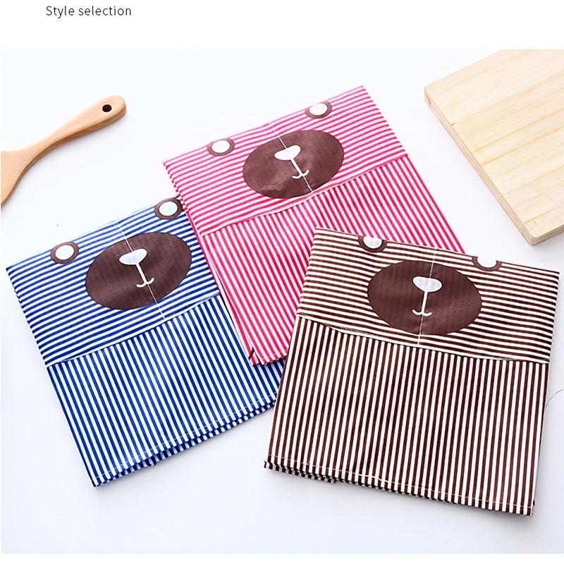 Striped Printed Apron Stain Resistant - Ideal for Gardening & Cooking