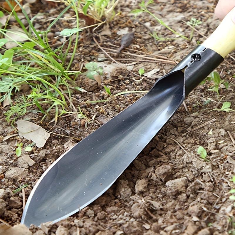 Heavy Duty Garden Hand Shovel Manganese Steel with Wooden Handle