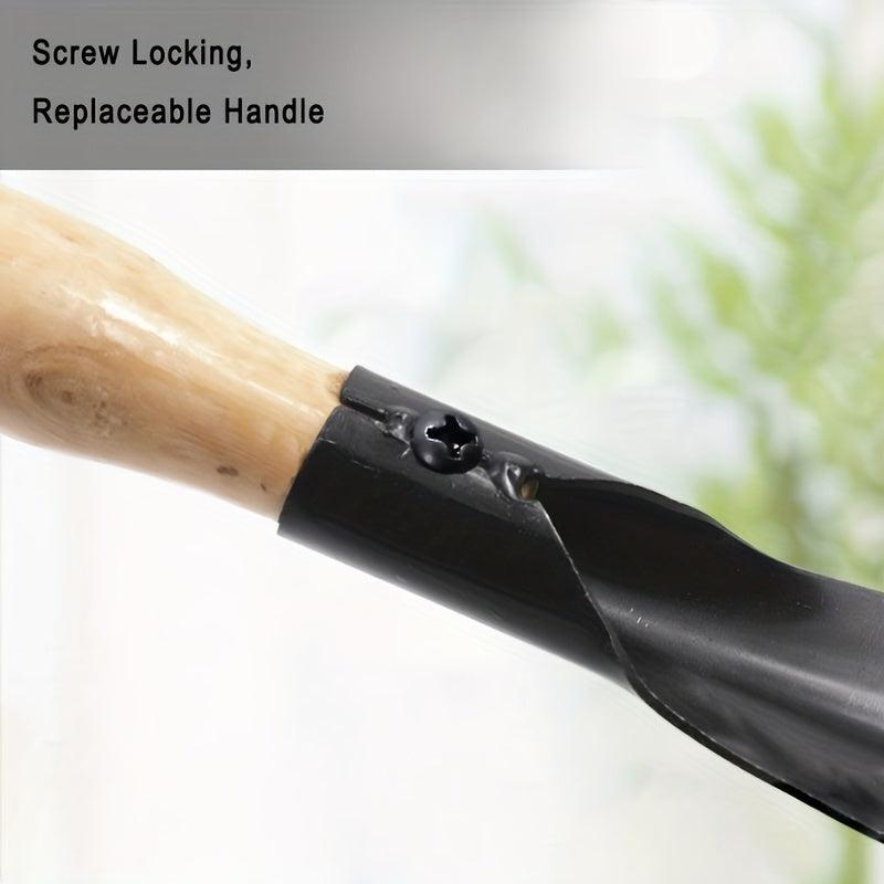 Heavy Duty Garden Hand Shovel Manganese Steel with Wooden Handle