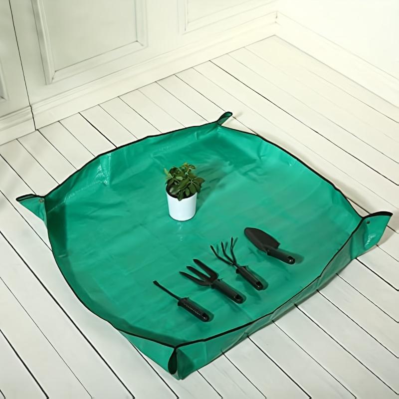 Plant Repotting Mat Waterproof Foldable Exciting Gardening Mat Potting Tarp