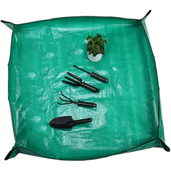 Plant Repotting Mat Waterproof Foldable Exciting Gardening Mat Potting Tarp