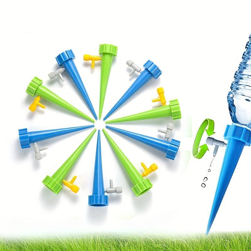 10pcs Self Watering Plant Spikes Automatic Drip Irrigation System