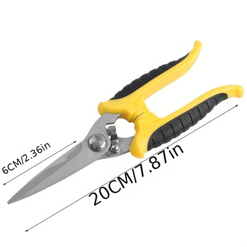 2pcs Pruning Shears Garden Trimming Scissors Tree Trimmers High Carbon Steel