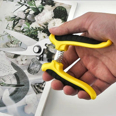2pcs Pruning Shears Garden Trimming Scissors Tree Trimmers High Carbon Steel