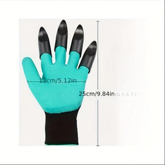2 Pairs Anti thorn Protective Gloves With Claws