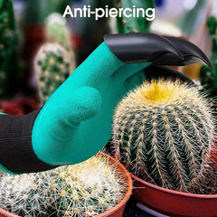 2 Pairs Anti thorn Protective Gloves With Claws