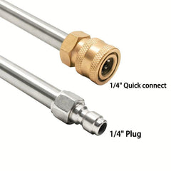 High Pressure Water Gun w/Stainless Steel Rod Quick Connect 4000psi